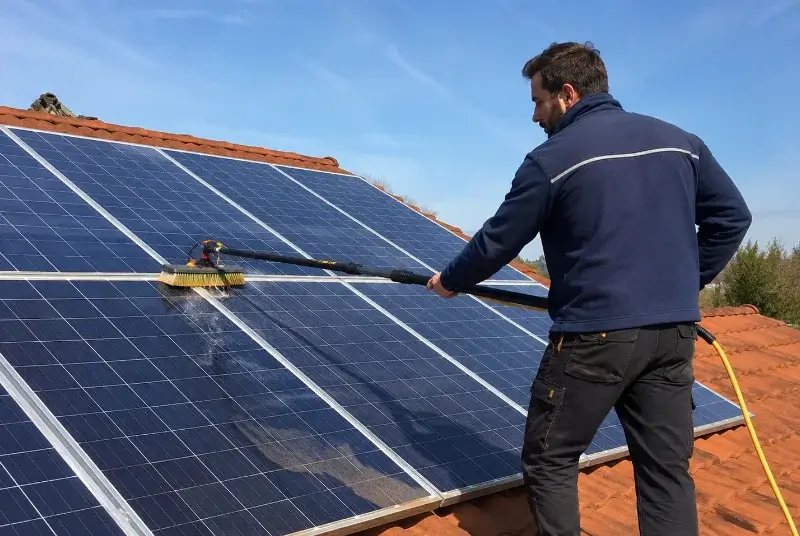 Nettoyage et entretien de panneaux solaires à Louvroil