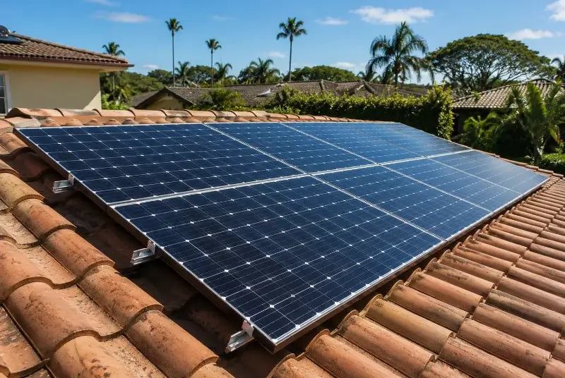 Installation de panneaux solaires à Louvroil